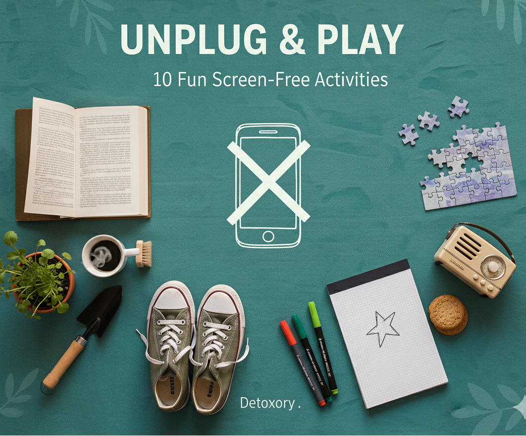 10 Screen-Free Activities to Reset Your Mind